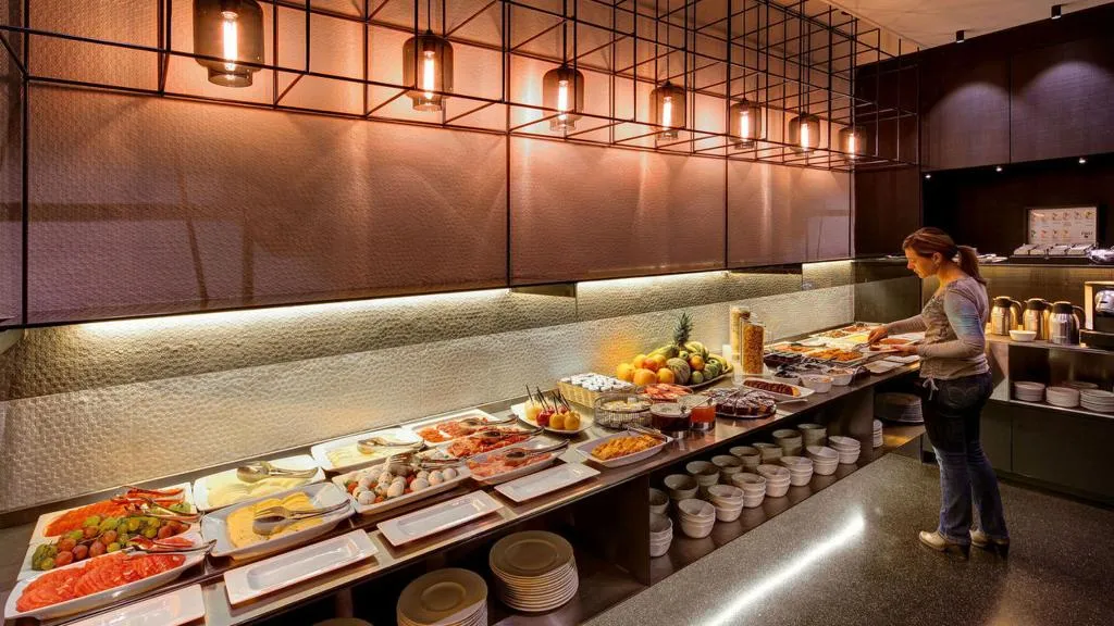 Restaurant, Olivia Plaza Hotel, Barcelona