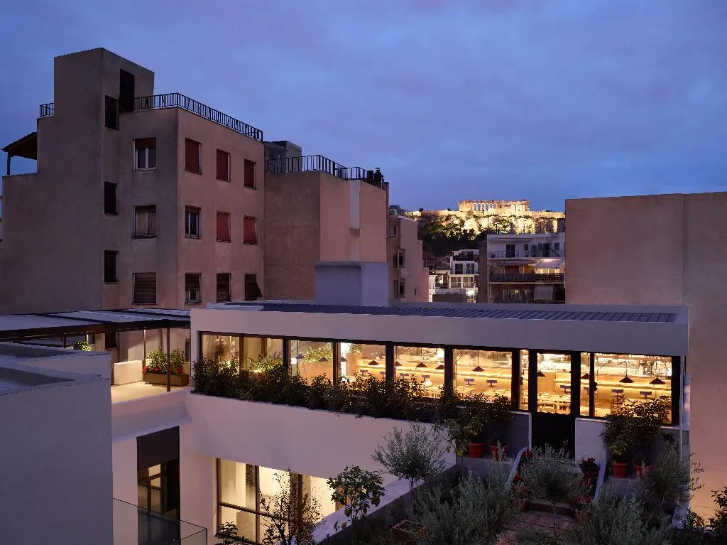 Restaurant, The Editor Hotel, Athens