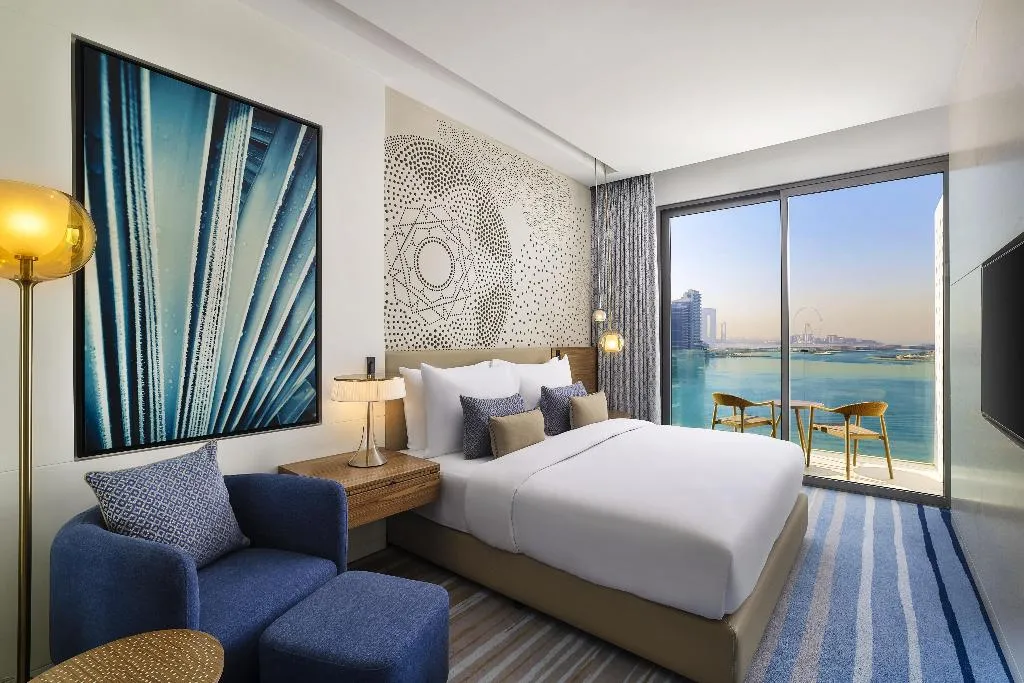 DOUBLE GUEST ROOM SEA VIEW Room, Tumbi Ht Dubai The Palm, Tapestry Collec by Hilton, Dubai