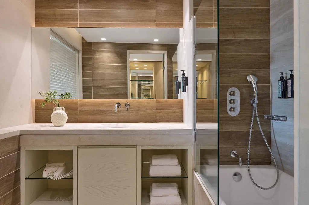 DOUBLE PARTIAL SEA VIEW Room, Atlantica Aegean Blue, Rhodes