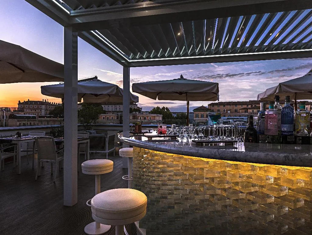 Terrace, The Glam, Rome
