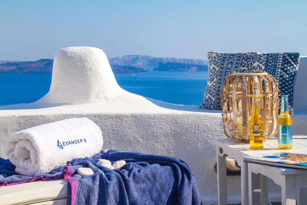 General view, Alexander's Suites, Santorini