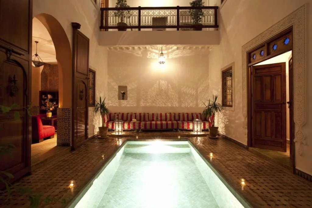 Pool, Riad Les Bougainvillers, Marrakech