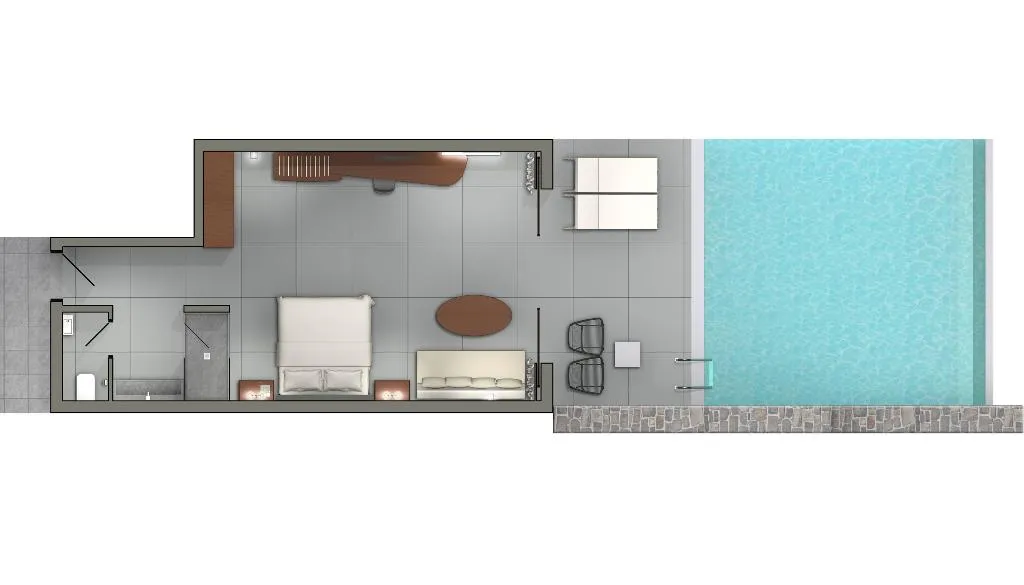 BUNGALOW DELUXE Room, Aquila Elounda Village Resort, suites & spa, Crete