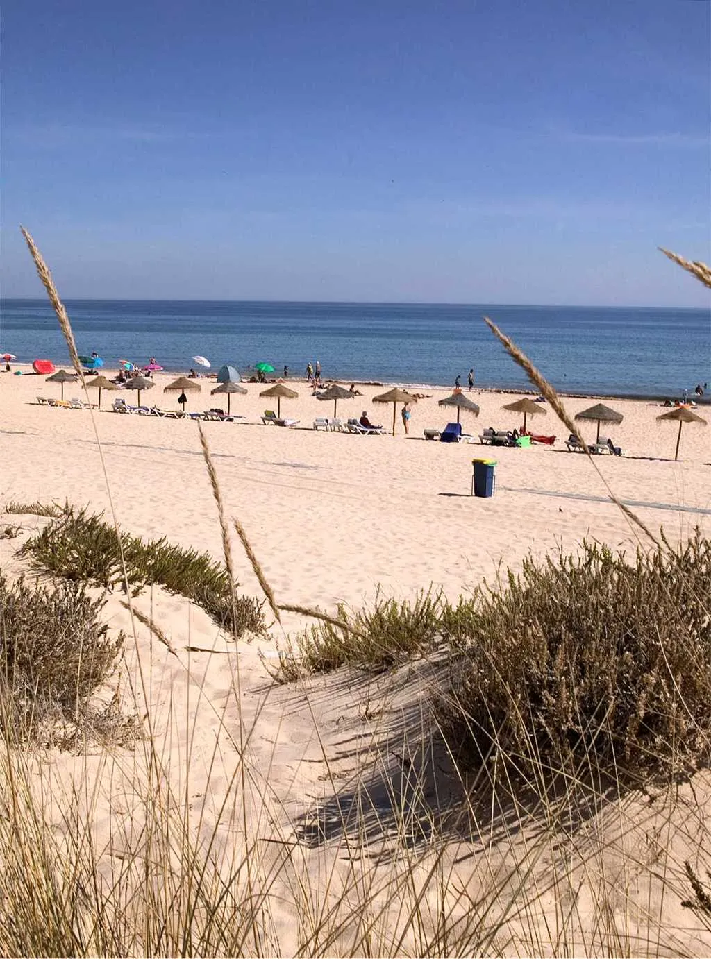 Beach, Yellow Praia Monte Gordo Hotel, Algarve