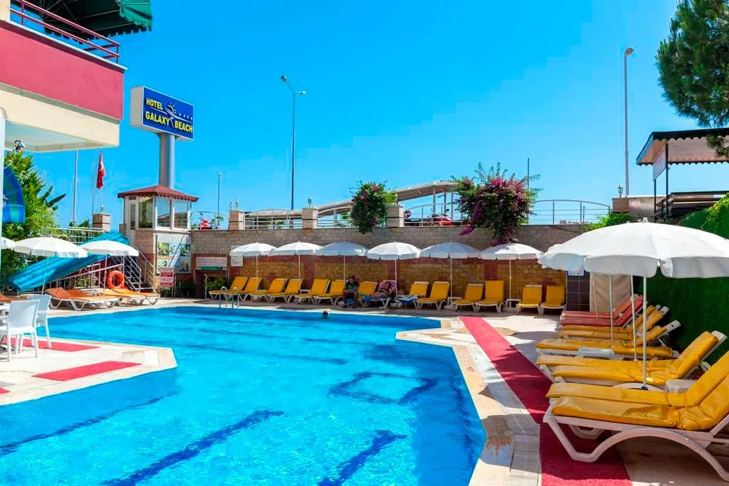 Pool, Galaxy Beach Hotel, Antalya