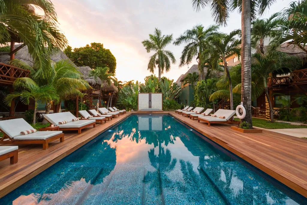 Pool, Magic Blue Spa Boutique Hotel Adults Only, Playa Del Carmen