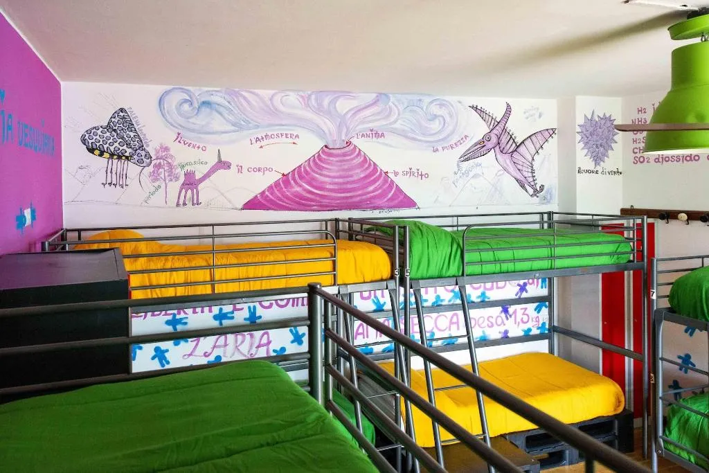 Room, Eco Hostel Floreale, Naples