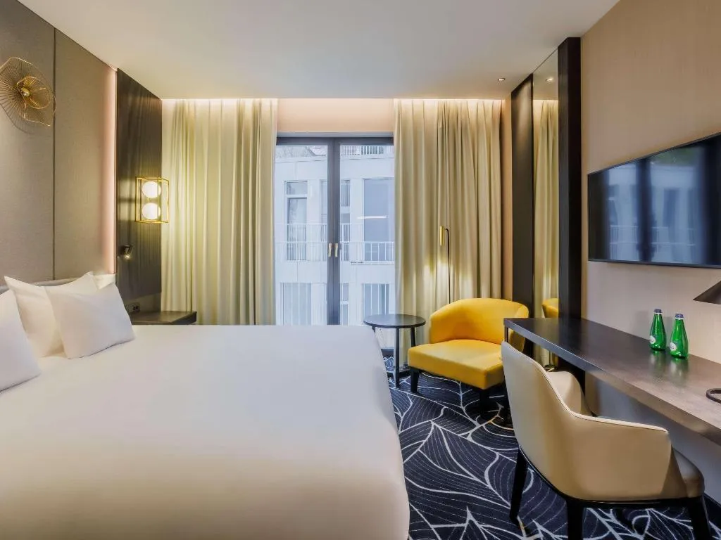 DOUBLE DELUXE WITH BALCONY Room, Movenpick Hotel Tallinn, Tallinn