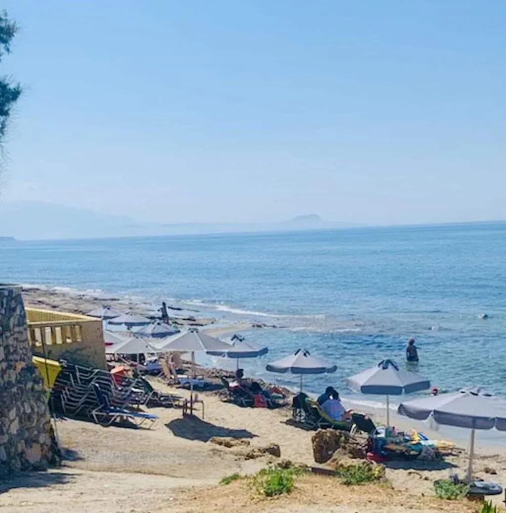 Beach, Bomo Amnissos Residence, Crete