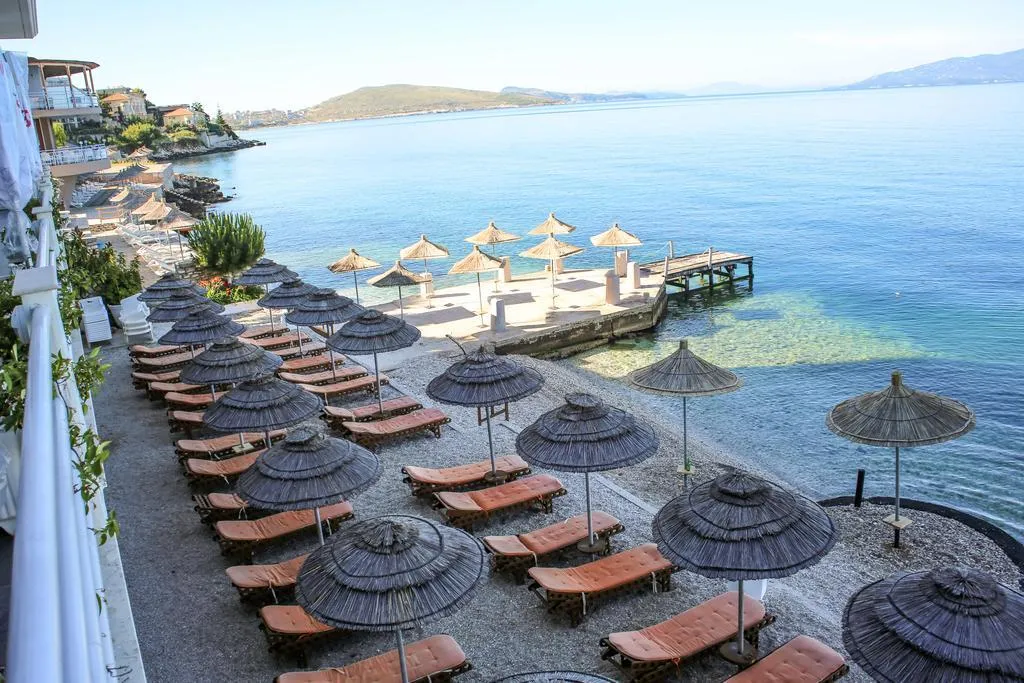 Beach, Jaroal Hotel, Southern Albania