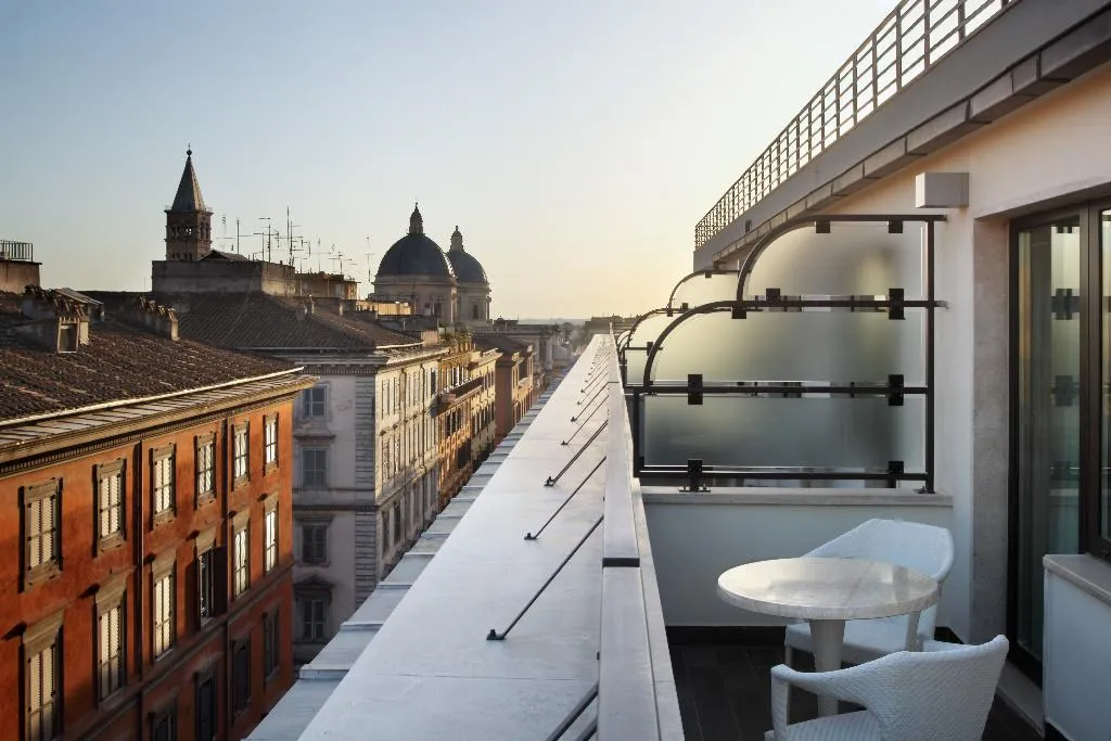 Terrace, UNA HOTELS Decò Roma, Rome
