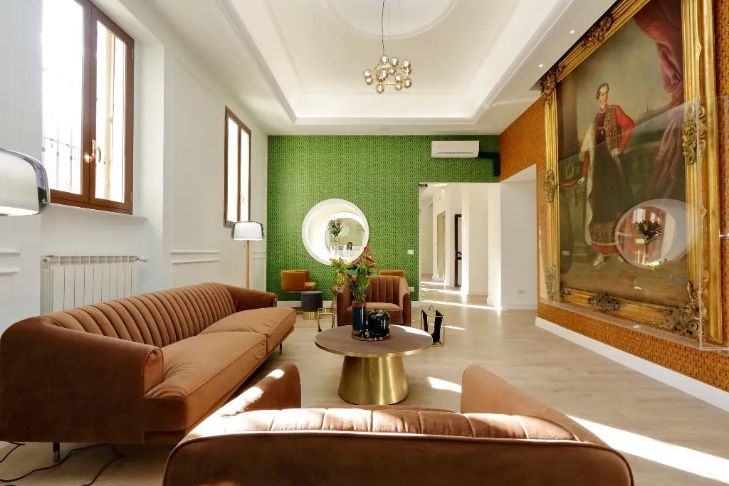 Lobby, Hotel Santa Sofia, Rome
