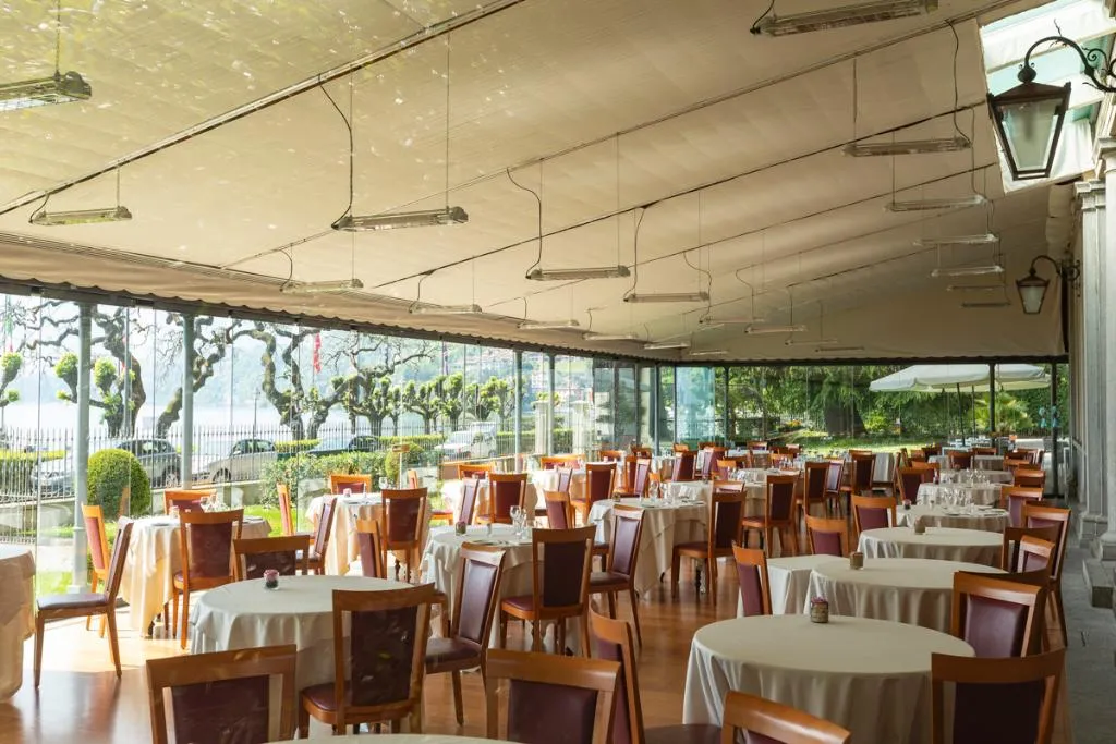 Restaurant, Grand Hotel Victoria, Milan