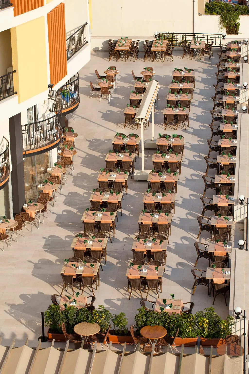 Terrace, Arabella World Hotel, Antalya