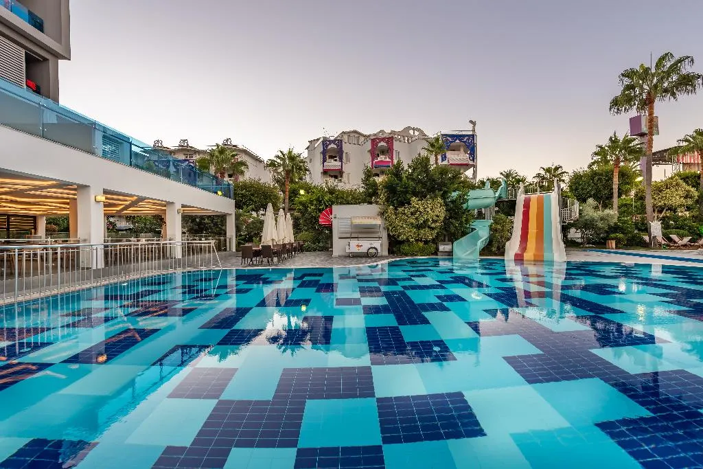 Pool, White City Beach Hotel, Antalya