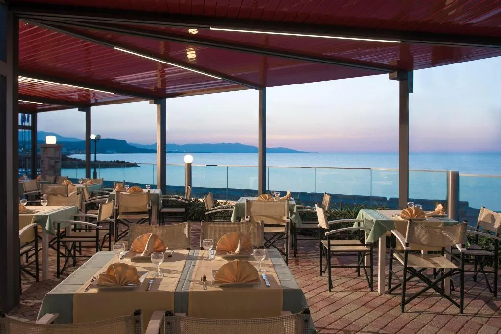 Restaurant, Golden Bay Boutique Hotel & Bungalows, Crete