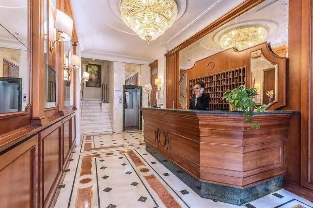 Lobby, Raeli Hotel Siracusa, Rome