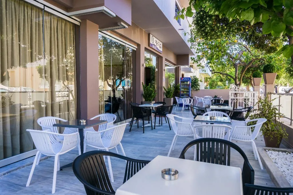 Terrace, Olympia Hotel, Kos