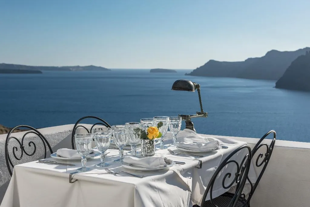 Restaurant, Fanari Villas, Santorini