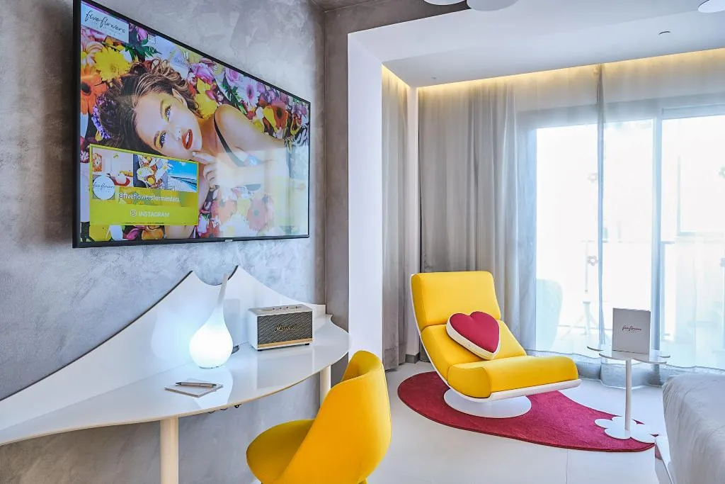 DOUBLE WITH TERRACE WITH VIEWS Room, Five Flowers Hotel Formentera Melia Collection, Ibiza