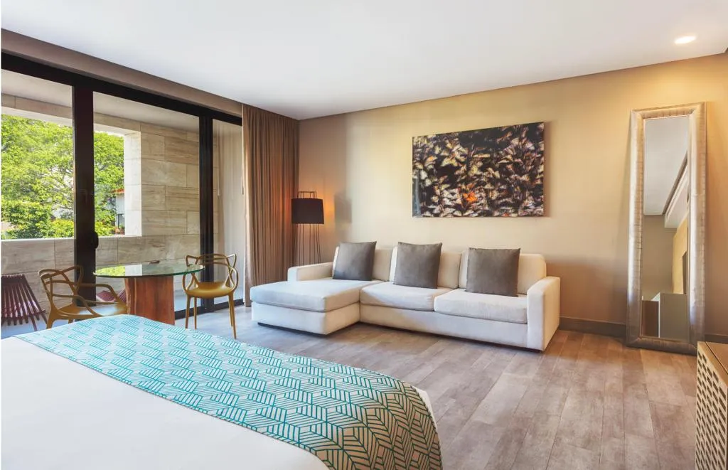 JUNIOR SUITE KING SIZE BED Room, The Yucatan Playa del Carmen Tapestry Collection, Playa Del Carmen
