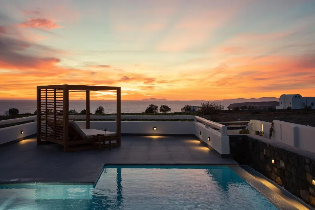 General view, La Ponta Villas, Santorini
