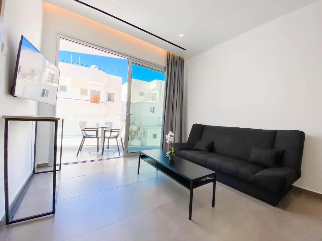 STUDIO TWO BEDS Room, Caramela Luxury Apartments, Cyprus