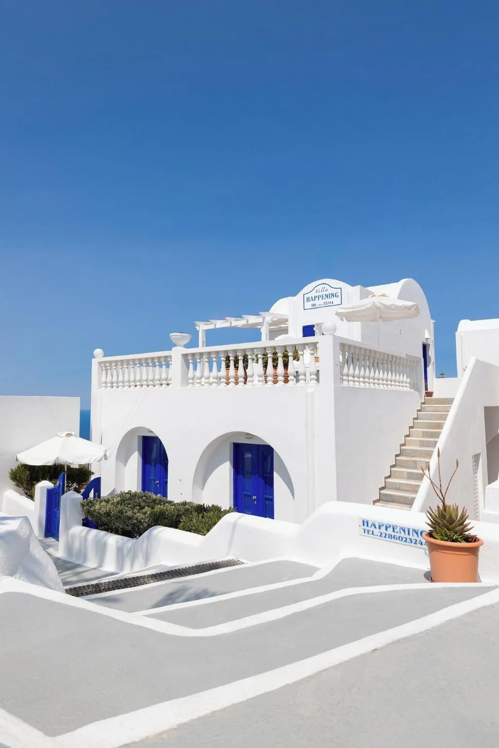 General view, Villa Happening, Santorini