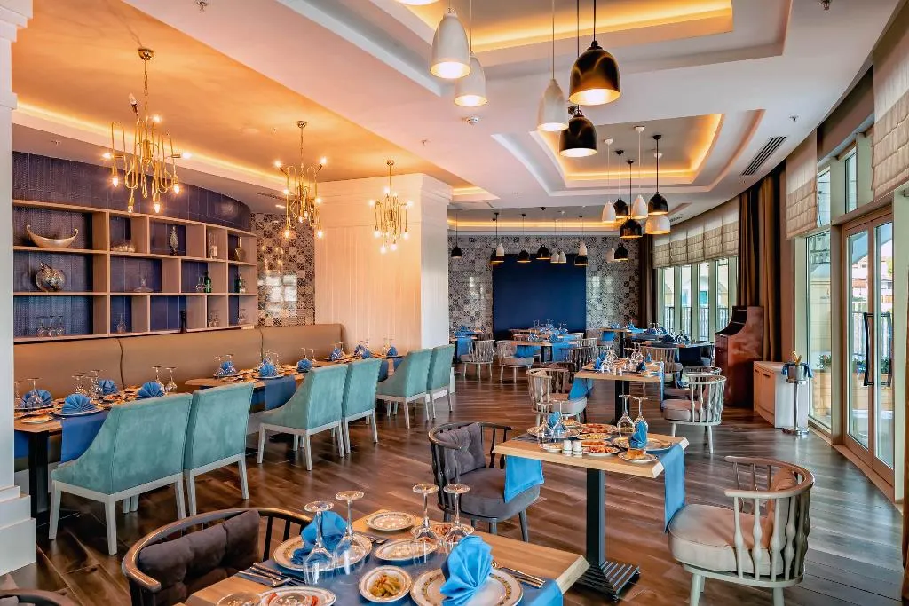 Restaurant, Kirman Sidemarin Beach & Spa, Antalya