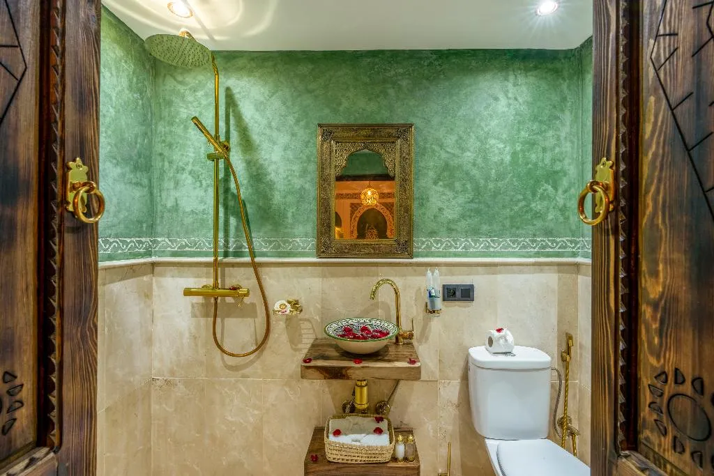 DOUBLE ONE BEDROOM Room, Riad La Perle Bleue, Marrakech