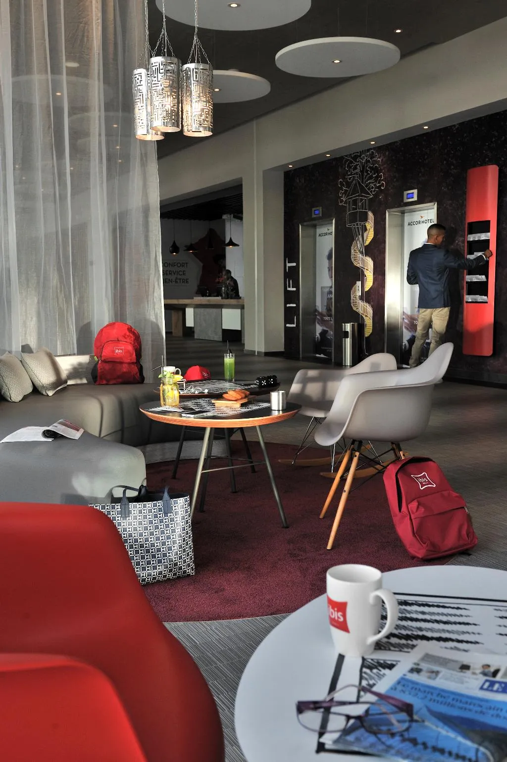Lobby, Ibis Casa Voyageurs, Casablanca