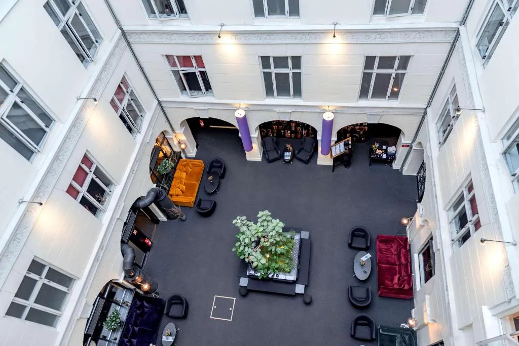 Lobby, Hotel Bella Grande, Copenhagen