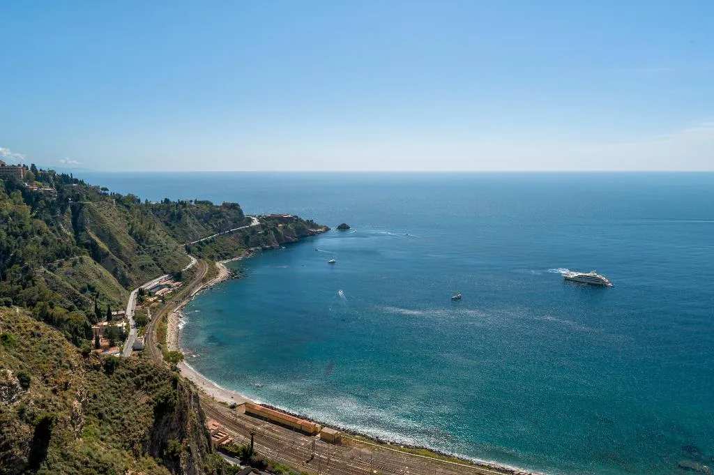 Beach, Excelsior Palace, Taormina