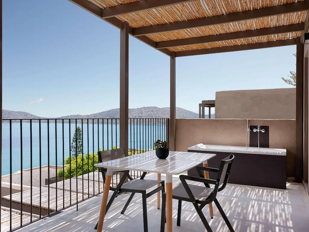 SUITE KING SIZE BED Room, Domes Aulus Elounda, Curio Collection by Hilton, Crete