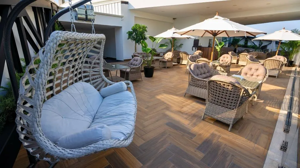 Terrace, Seven For Life Thermal Hotel, Izmir