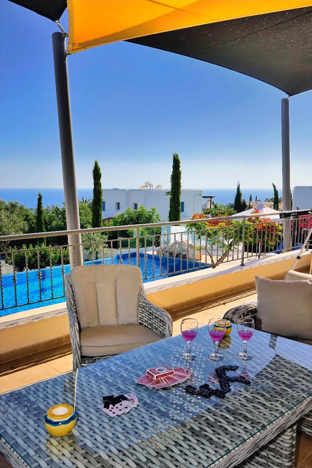 Terrace, Dionysos Villa, Cyprus
