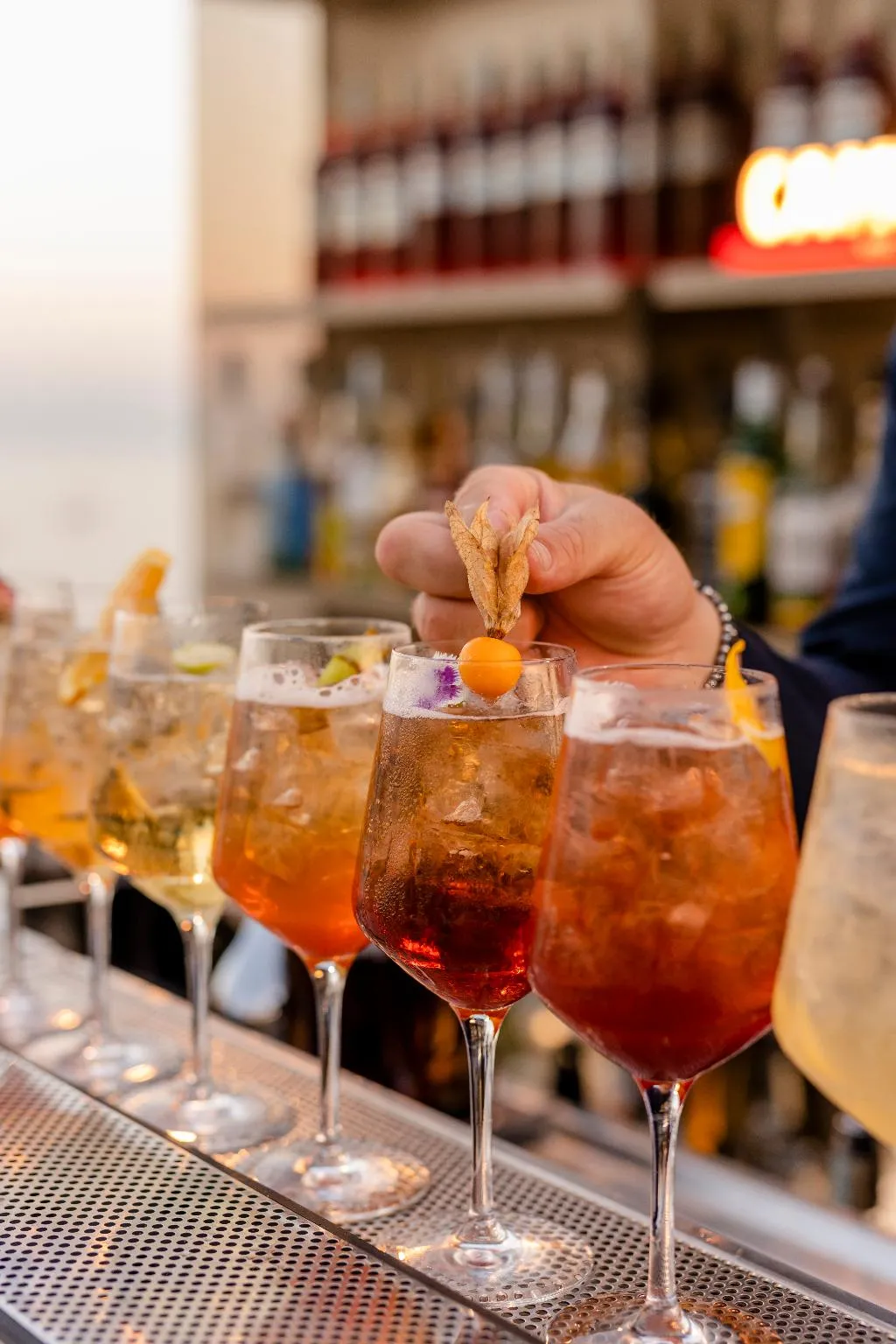 Bar, Grand Hotel Parker's, Naples
