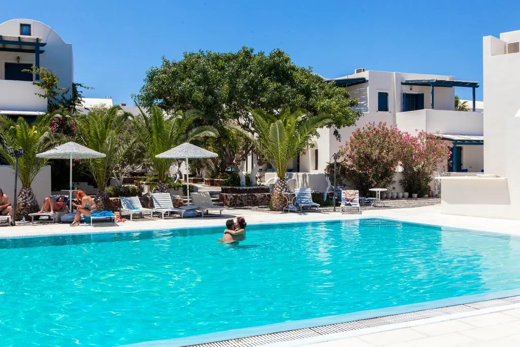 General view, Okeanis Beach Hotel, Santorini