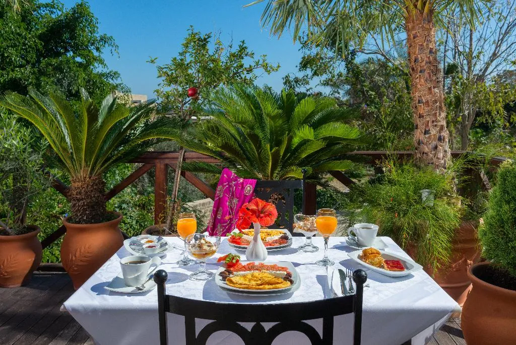 Terrace, Nikos - Takis Fashion Boutique Hotel, Rhodes