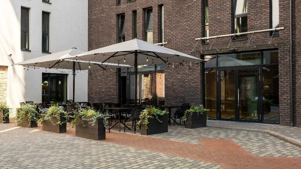 Terrace, Wellton Riverside Spa Hotel, Riga