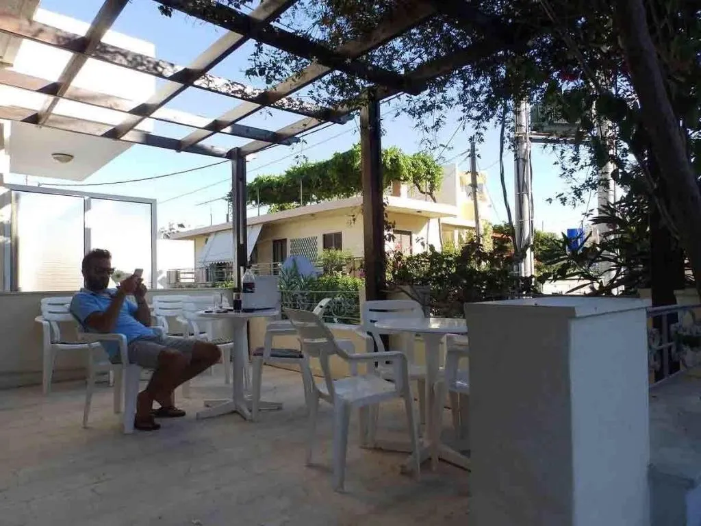 Terrace, Alexandra Hotel, Crete