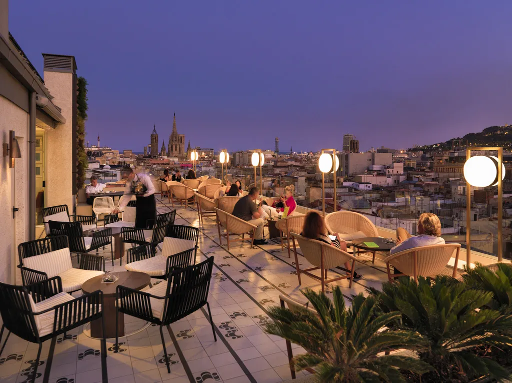 Terrace, H10 Cubik, Barcelona