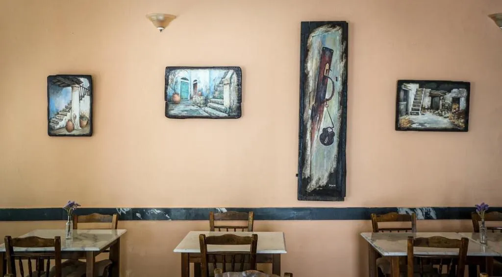 Restaurant, Myrtos Hotel, Crete