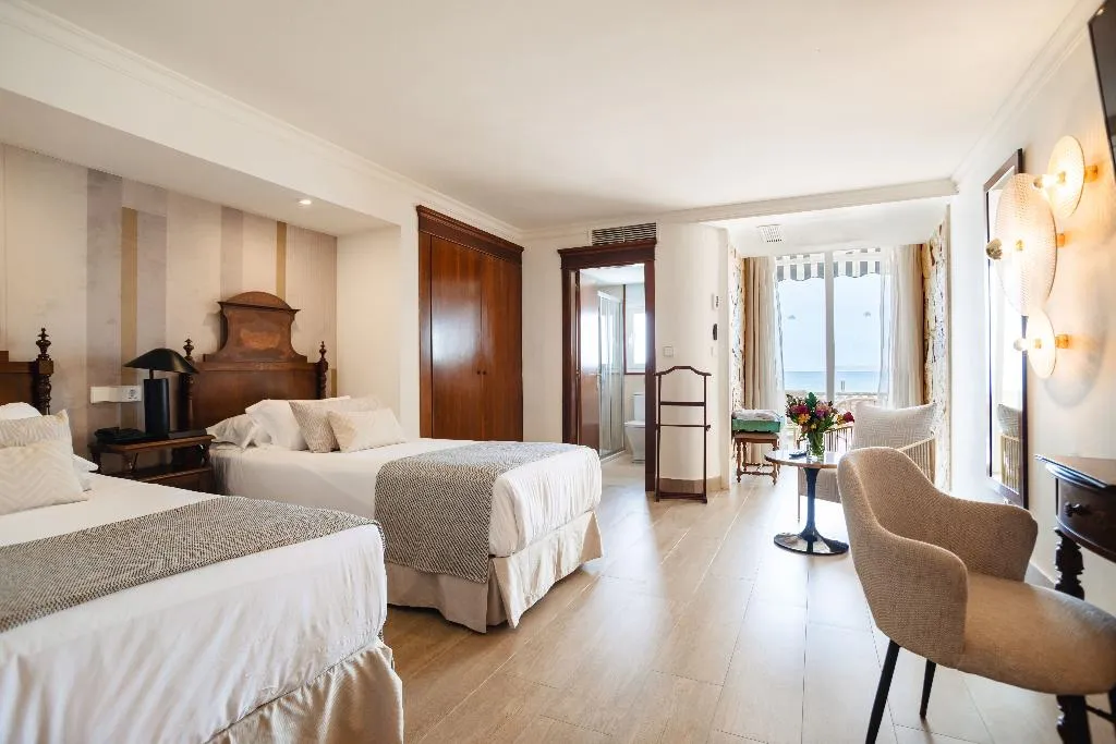 JUNIOR SUITE SEA VIEW WITH TERRACE Room, Secrets Mallorca Villamil Resort & Spa Only Adults, Majorca