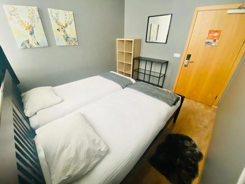TWIN WITH SHARED BATHROOM Room, Bus Hostel Reykjavik, Reykjavik