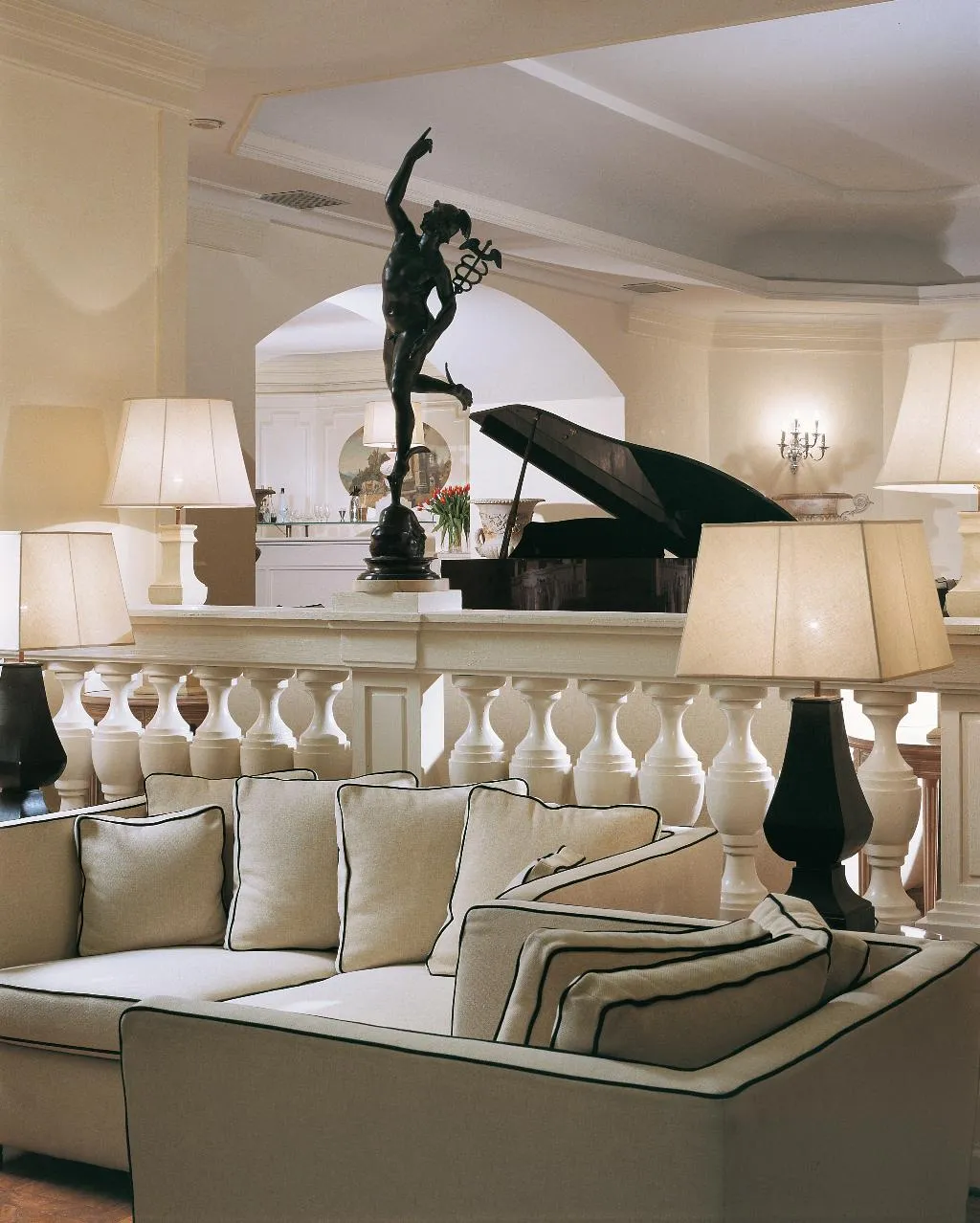 Lobby, Starhotels Terminus, Naples