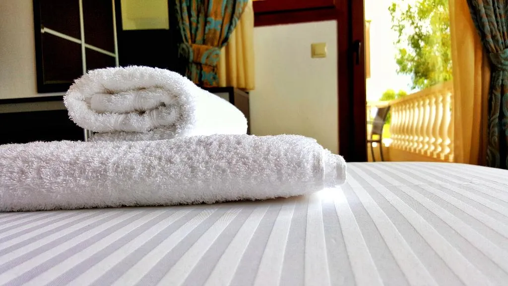 SUITE DELUXE OCEAN VIEW ONE BEDROOM Room, Bungalow White Apartments and Suits, Halkidiki