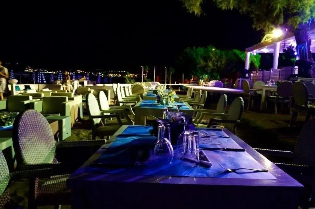 Restaurant, Galazio Beach, Rhodes