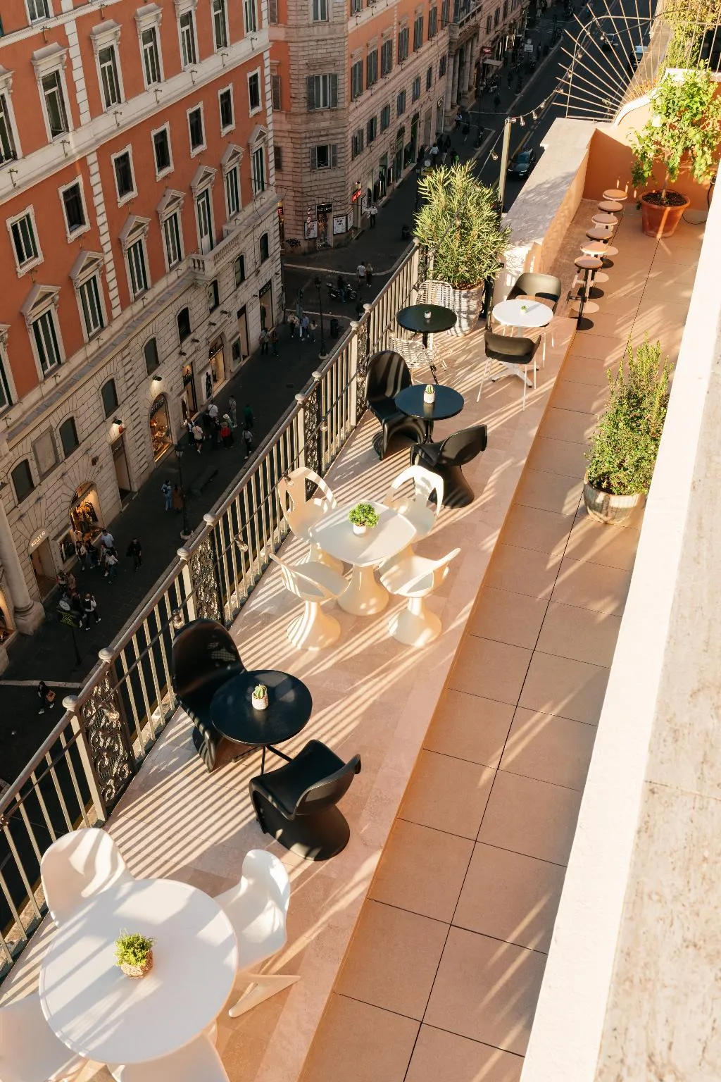 Terrace, Ruby Giulia Hotel Rome, Rome